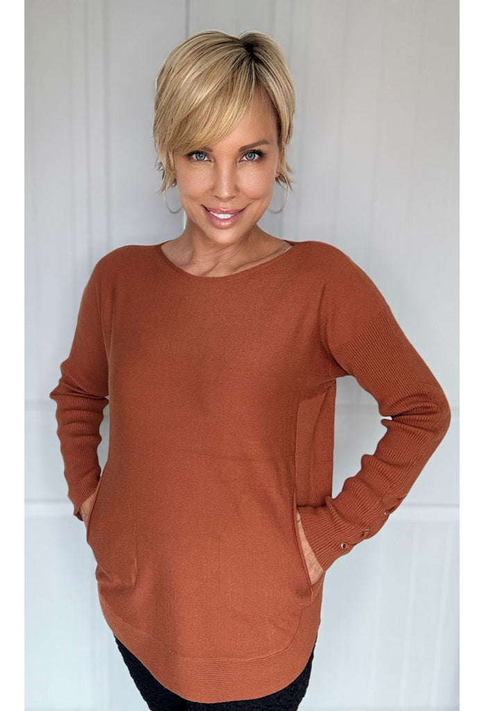 Soft Pocket Sweater - Conserve