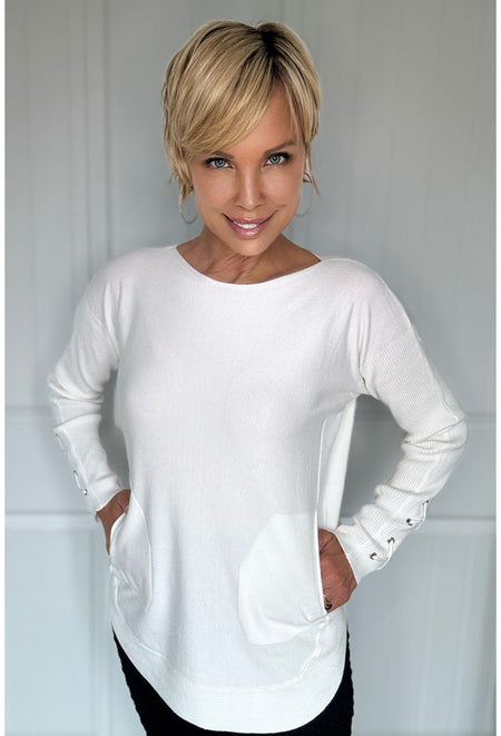 Soft Pocket Sweater - Conserve