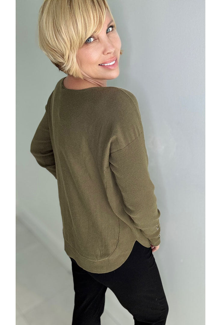 Soft Pocket Sweater - Foster