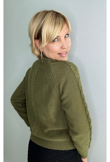 Cable Detail Sweater - Fuel