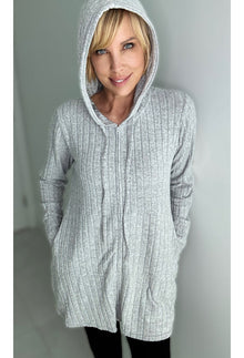 Hooded Sweater Tunic - Dynamo