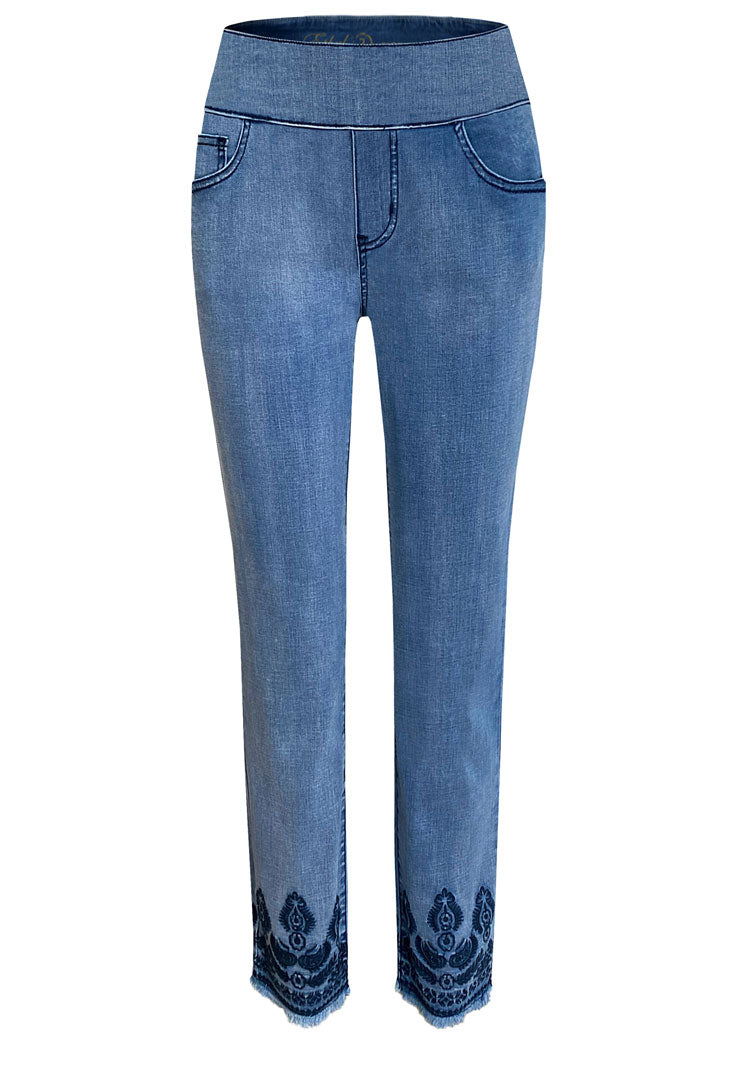 Artful Hem Jean - Thrill