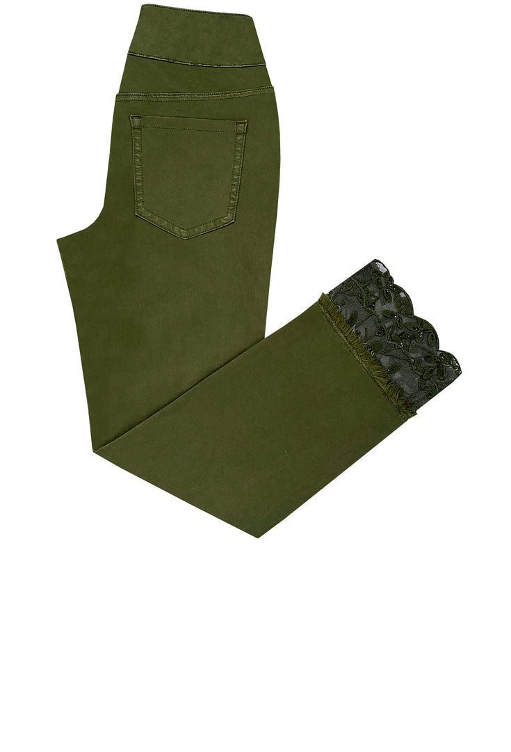 Shimmer Hem Slacks - Kissable