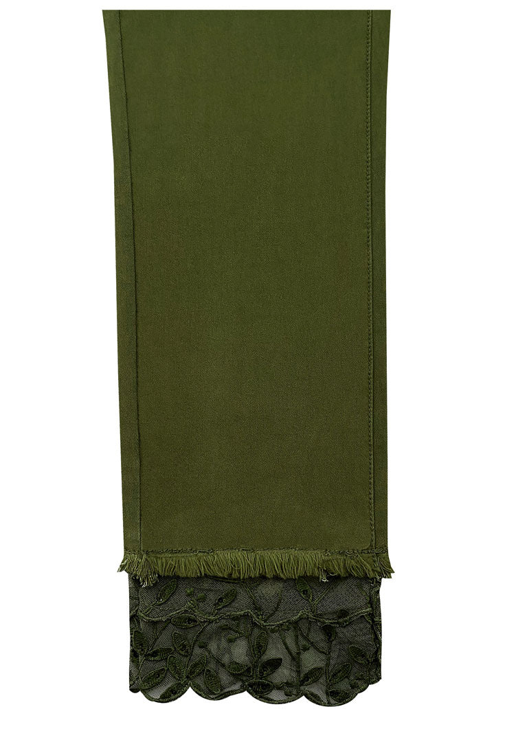 Shimmer Hem Slacks - Kissable