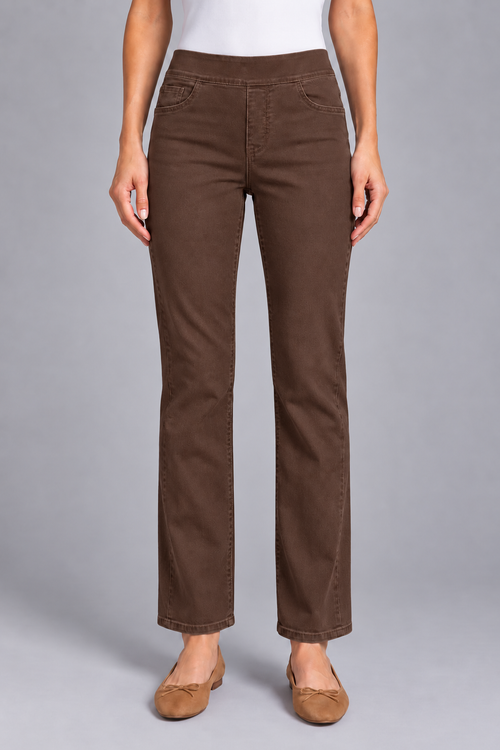 Relaxed Pull On Pant - Atoll