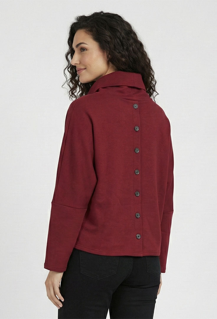 Back Button Turtleneck - Intuition