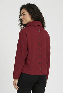 Back Button Turtleneck - Intuition