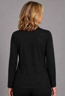 Mock Sparkle Turtleneck - Modify