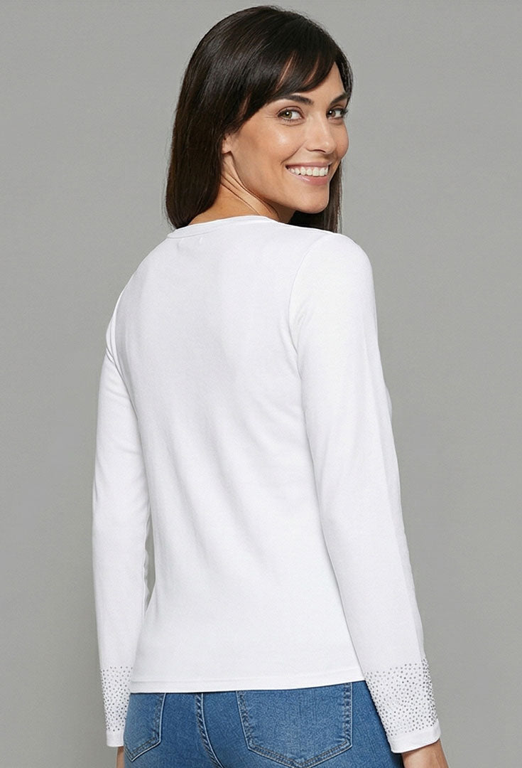 Lightweight Crew Neck Sweater - Chalk