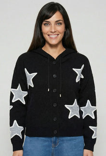 Starlight Hooded Sweater - Confetti
