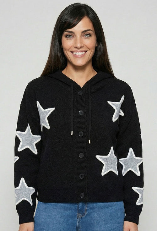Starlight Hooded Sweater - Confetti