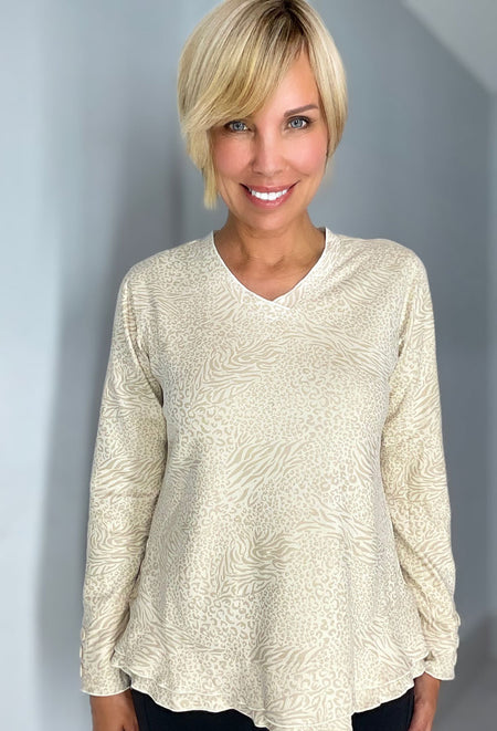 V Neck Pullover Tunic - Lift