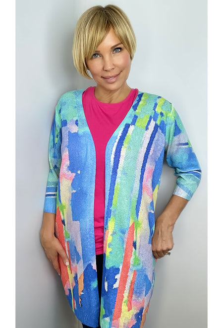 Classic Long Length Cardi - Moab
