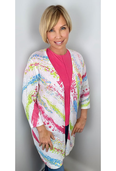 Classic Long Length Cardi - Moab