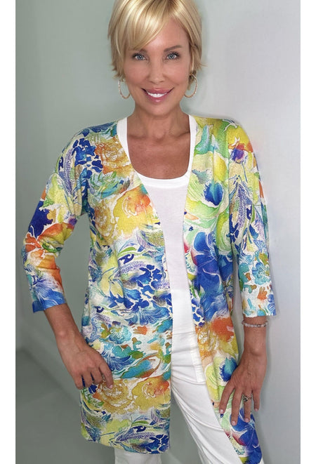 Classic Long Length Cardi - Daylight