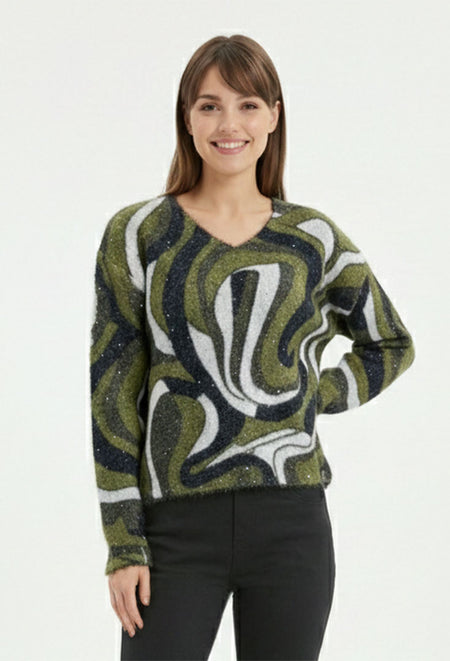Subtle Sparkle Sweater - Decisive
