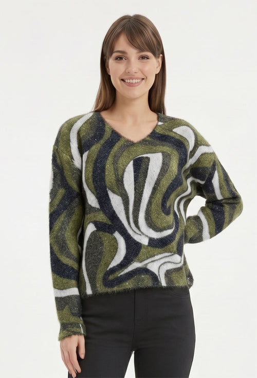 The Razzle V Sweater - Bespoke