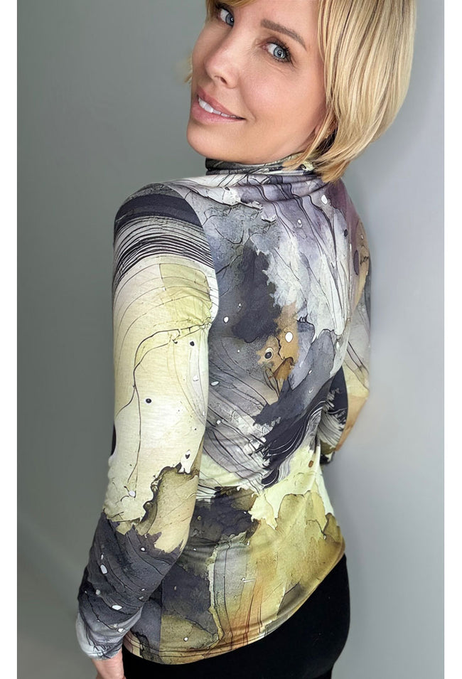Work Of Art Turtleneck - Jetset