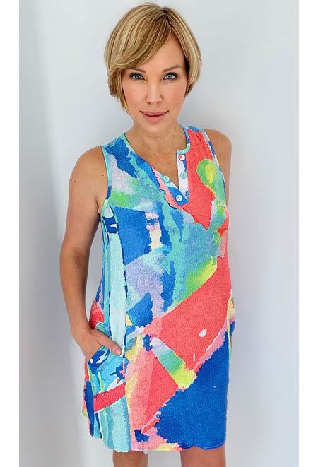 Sunlit Classic Dress - Newport