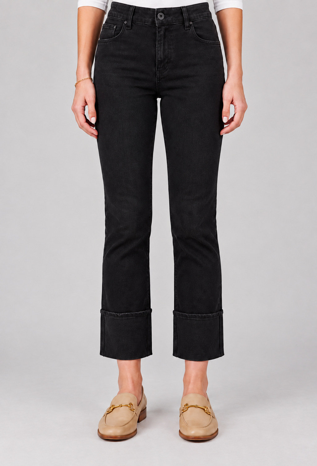 Cuffed Crop Pant - Meld