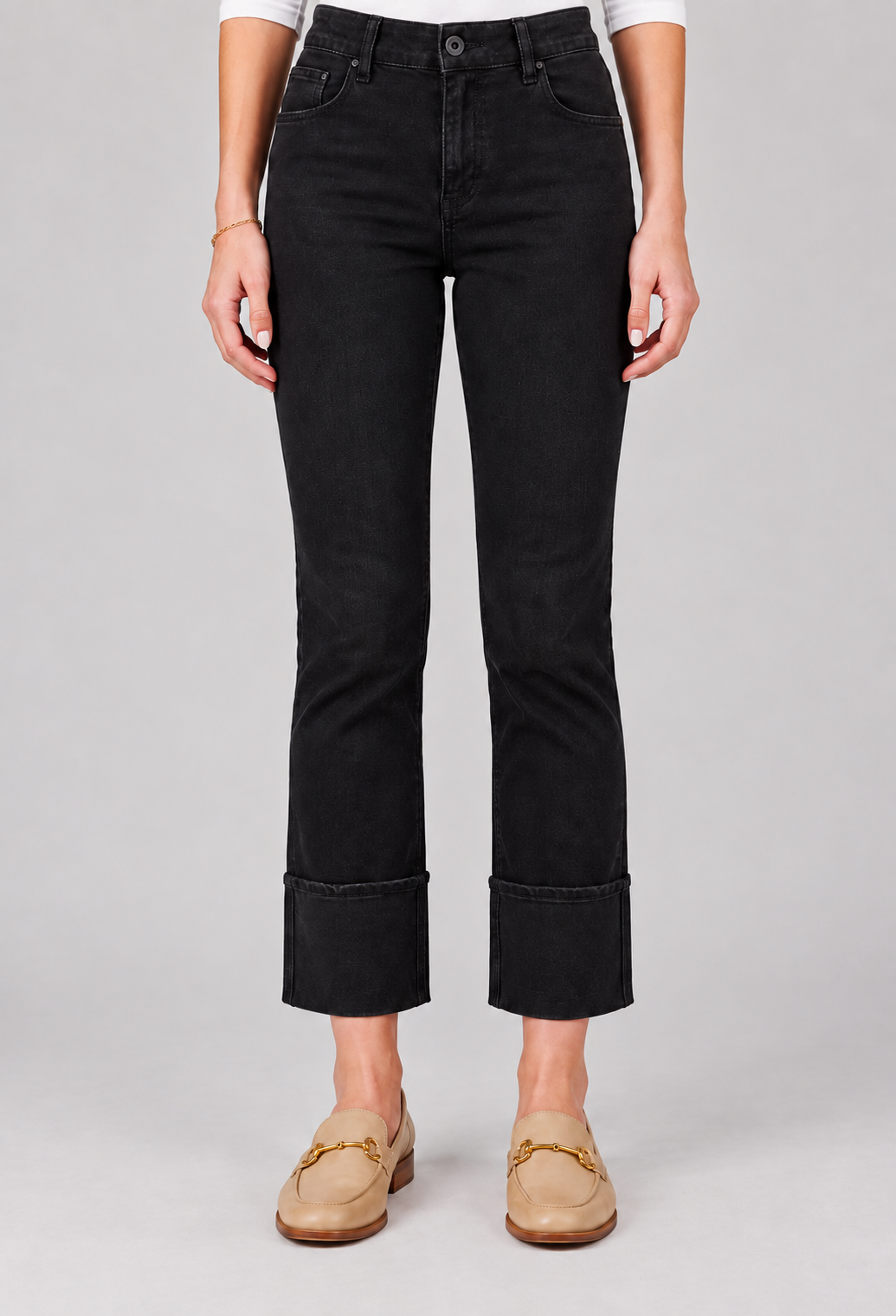 Cuffed Crop Pant - Meld