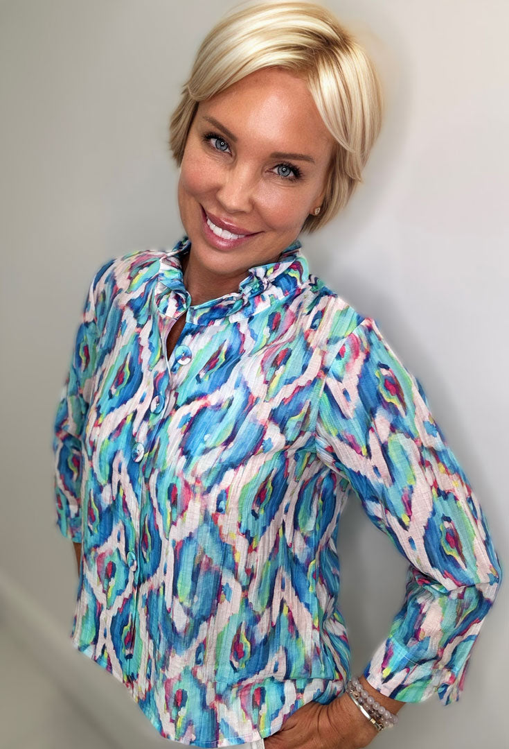 Beg Your Pardon Blouse - Adorable