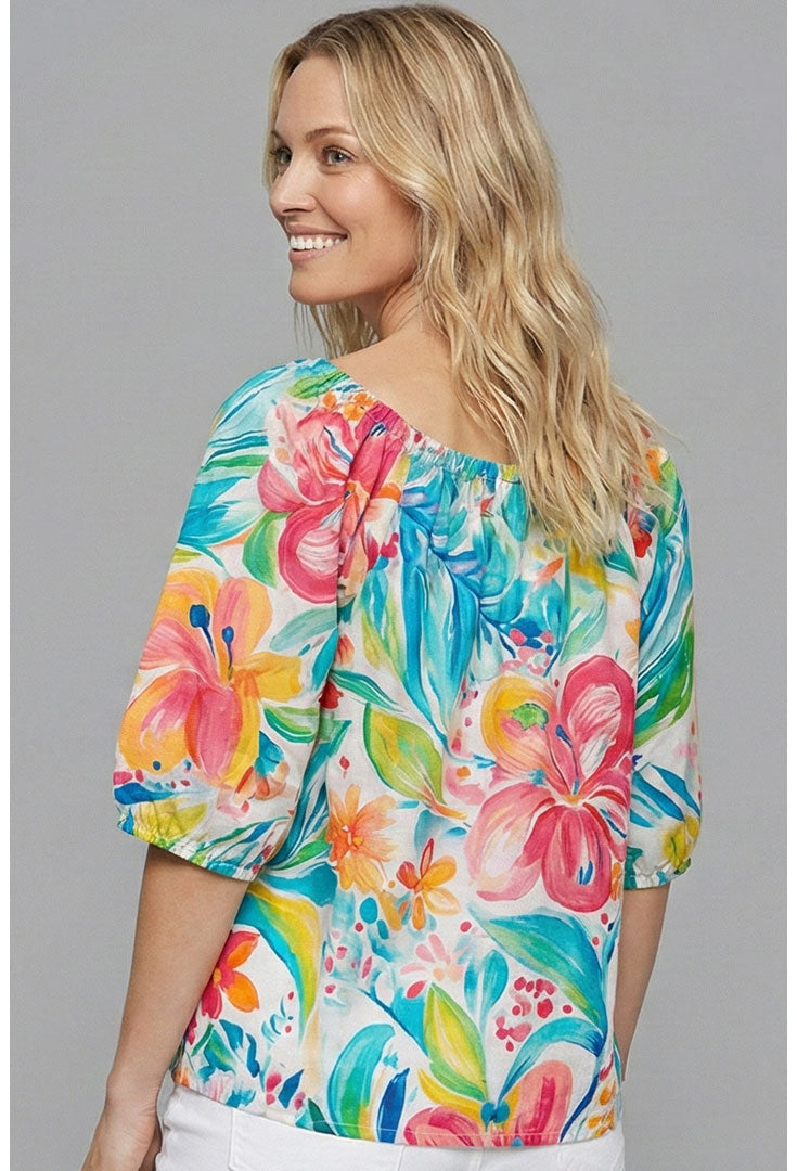 Beach House Chic Blouse - Helpful