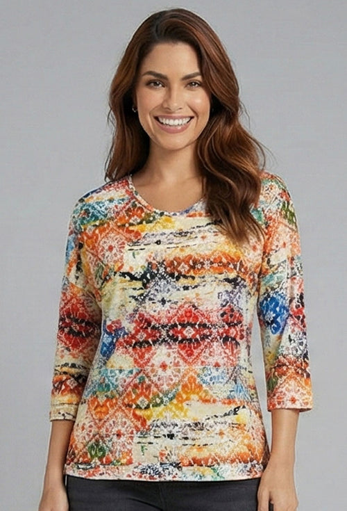 Soft Pullover Top - Piercing