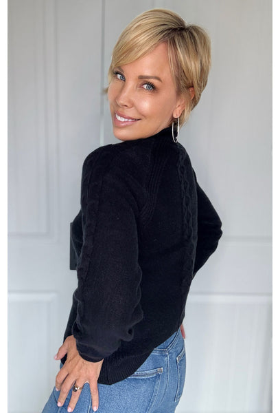 Cable Detail Sweater - Attract