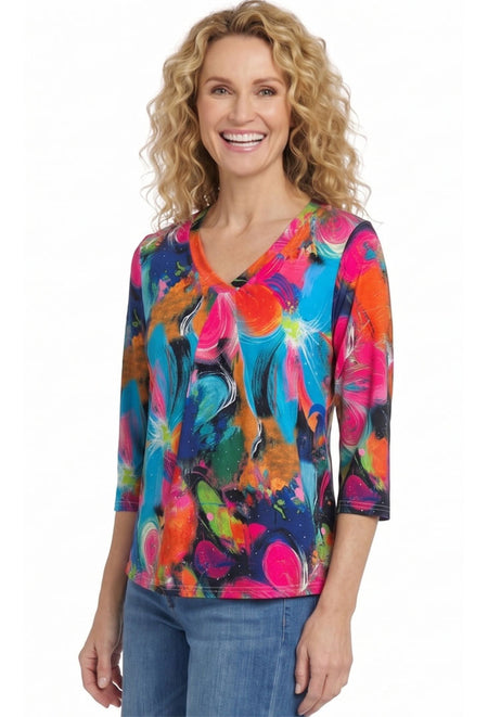 Stretch Tailored Top - Fluid
