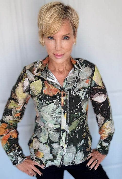 The City Lights Blouse - Rapture