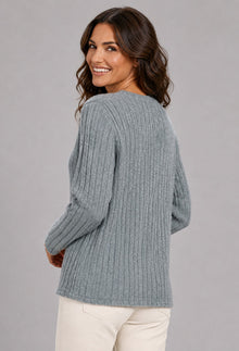 Ribbed Popover Sweater - Arcade