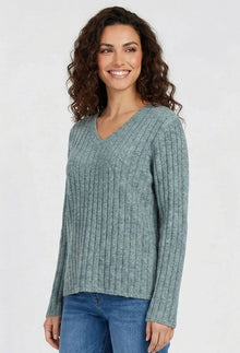 Ribbed Popover Sweater - Arcade
