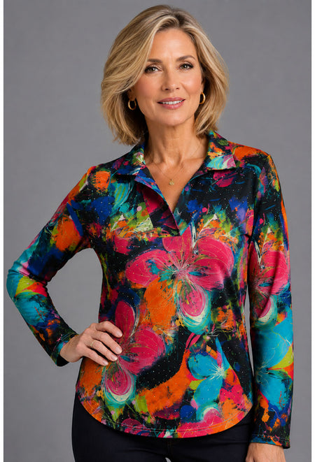 Ruffle Cuff Top - Title
