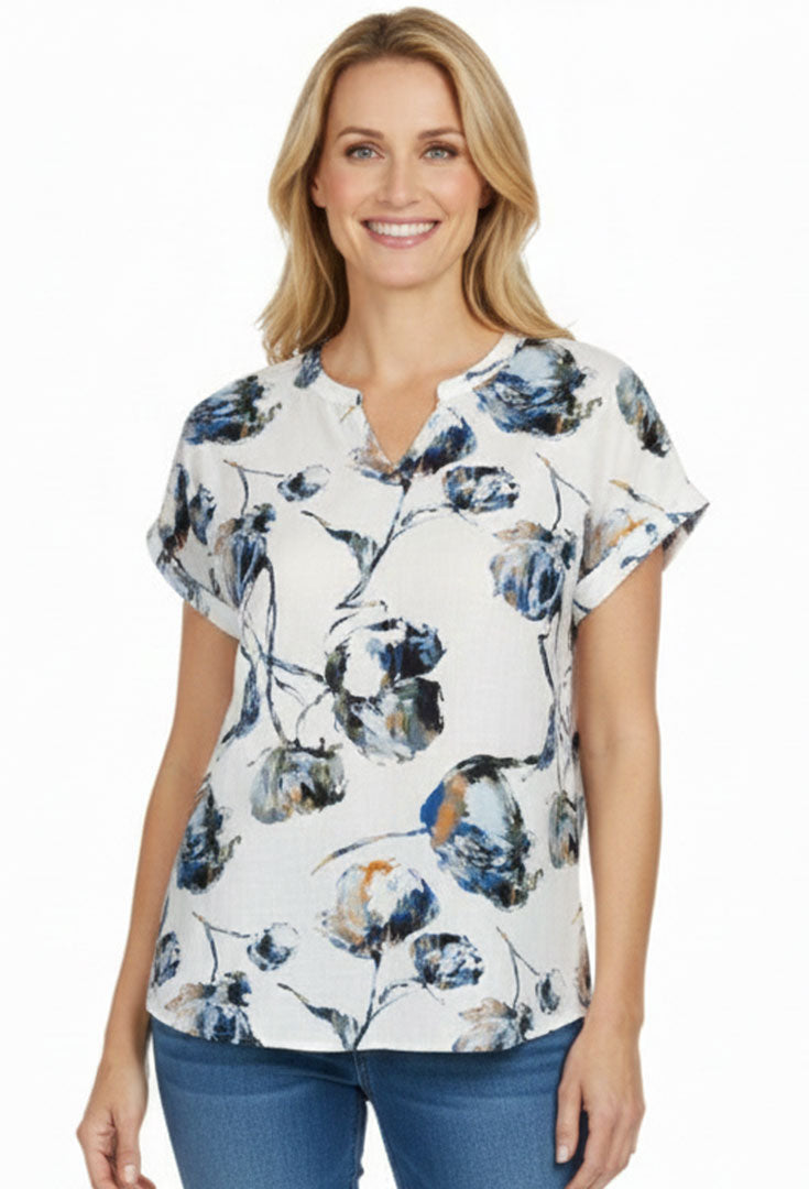 Best Of Both Worlds Blouse - Sovereign