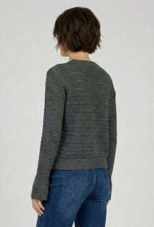 Everyday Pointelle Sweater - Cascade