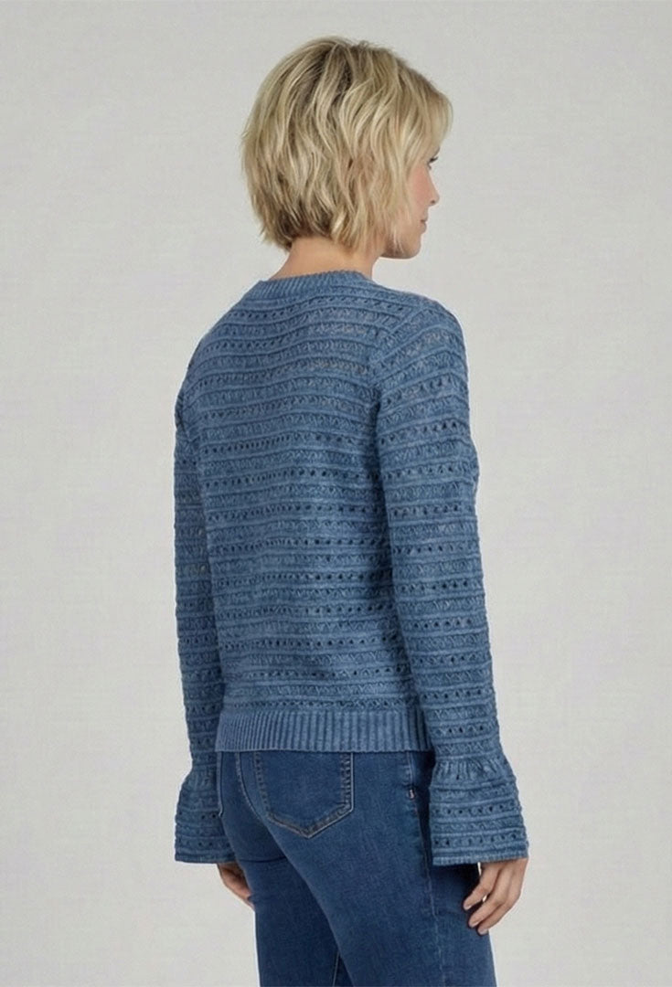 Everyday Pointelle Sweater - Encourage