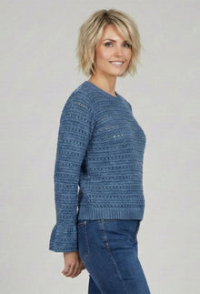 Everyday Pointelle Sweater - Encourage