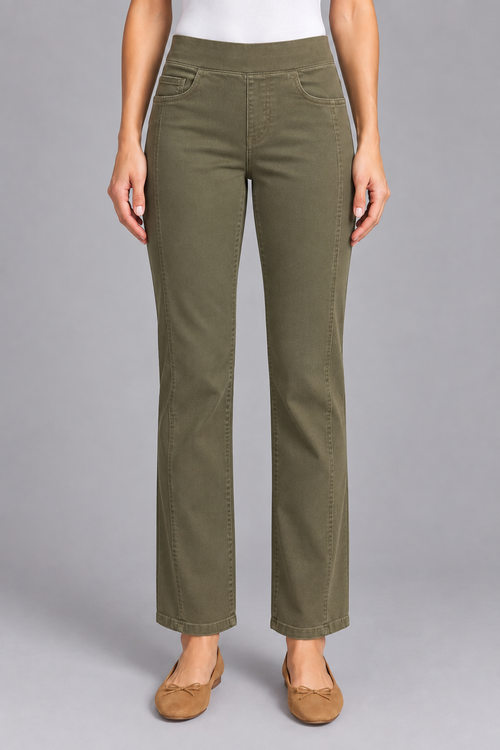 Relaxed Pull On Pant - Harbor
