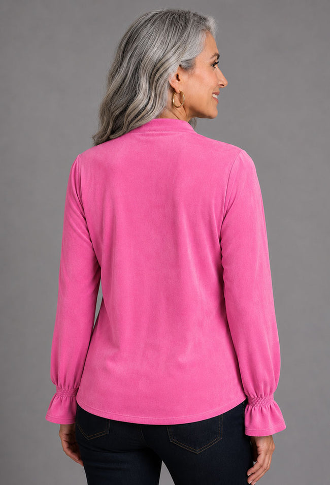 Ruffle Cuff Top - Vault