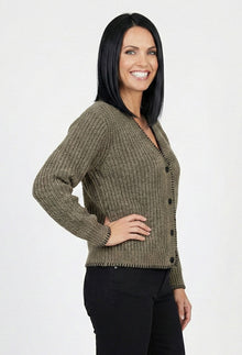 Stitch Edge Cardigan - Civic