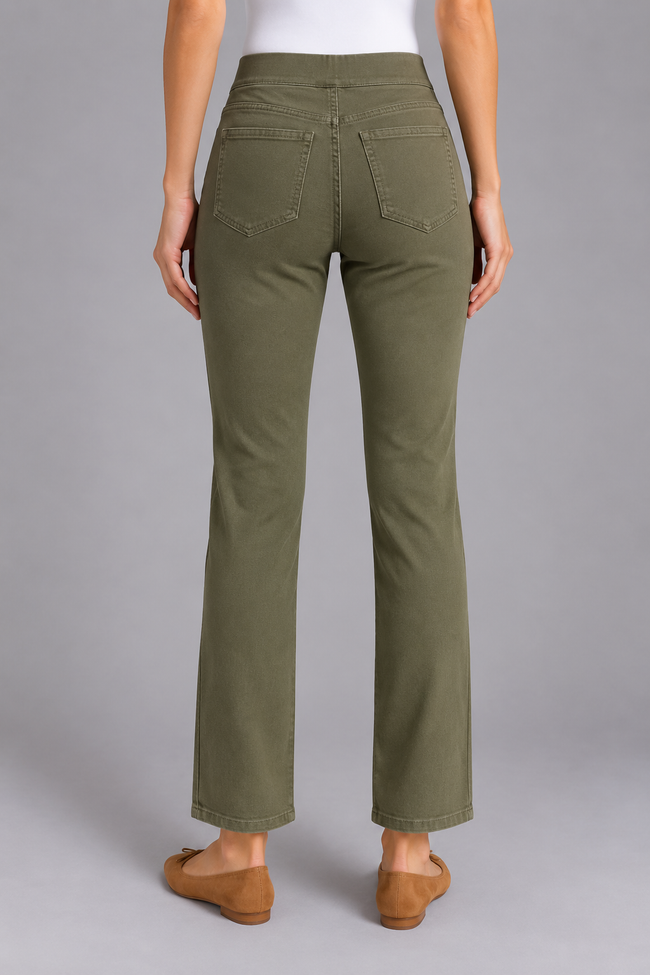 Relaxed Pull On Pant - Harbor