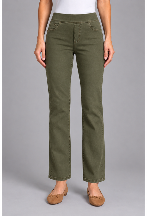 Relaxed Pull On Pant - Harbor