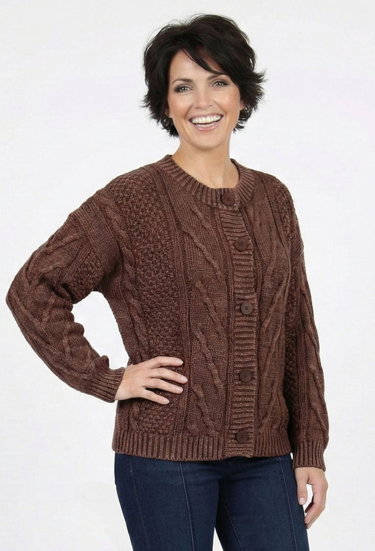 Boyfriend Cable Cardi - Incept