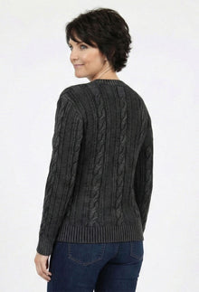 Cotton Cable Pullover Sweater - Jaunt