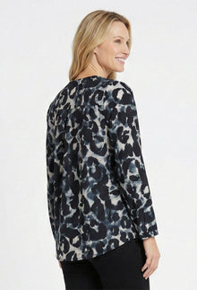 Pleated Front Blouse - Optics