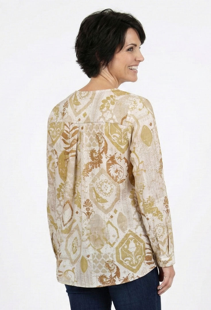 Pleated Front Blouse - Theory