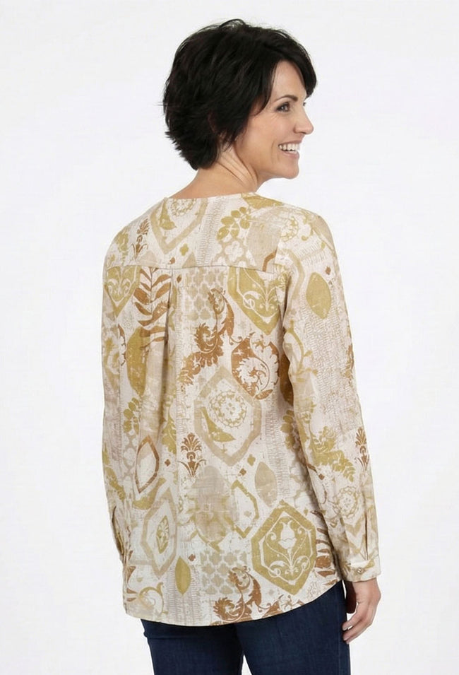 Pleated Front Blouse - Theory