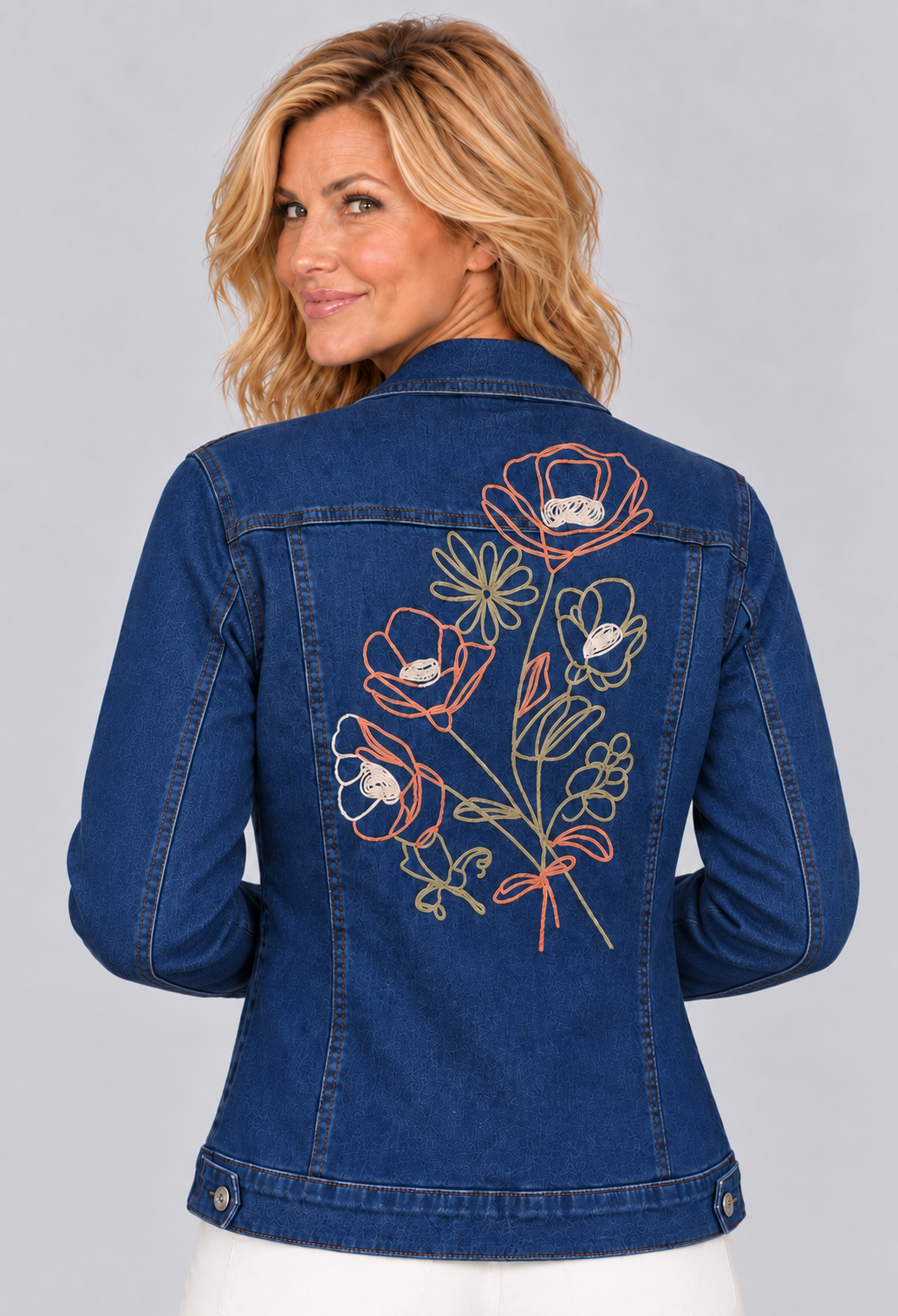 Indigo Bloom Jacket - Signal