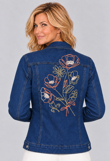 Indigo Bloom Jacket - Signal